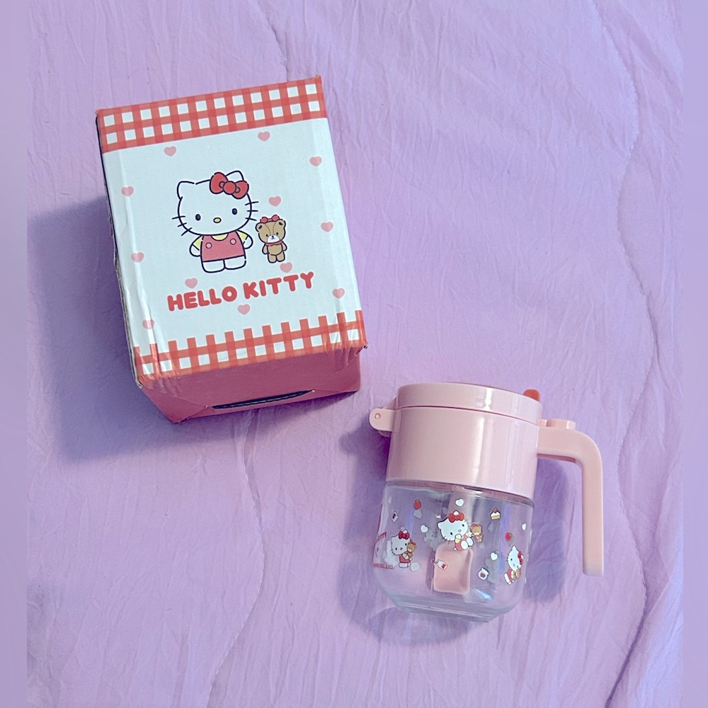 Hello Kitty Glass Spice Jar